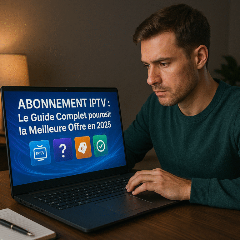 abonnement iptv